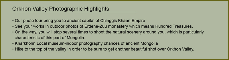 Orkhon Valley photography highlight